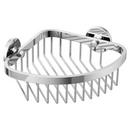 7-9/16 x 2-7/8 x 7-9/16 in. Stainless Steel Metal Shower Basket in Polished Chrome