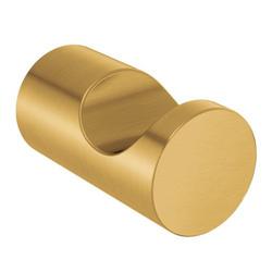 1 Robe Hook in Brushed Gold