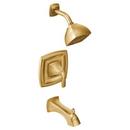 Moen Brushed Gold Single Handle Single Function Bathtub & Shower Faucet (Trim Only) 