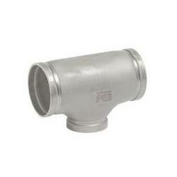 3 x 3 x 3/4 in. Grooved Schedule 10S 304L Stainless Steel Reducing Tee