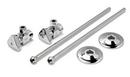 McGuire Manufacturing Chrome Sink 1/2 x 2-3/8 in. Supply Kit 