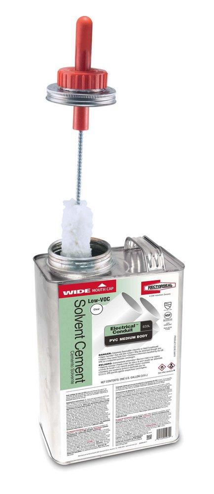 Rectorseal Fast Set Plastic Clear Pipe Cement 