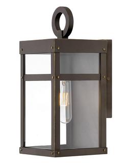 100W 1-Light Medium E-26 Outdoor Wall Sconce in Oil Rubbed Bronze