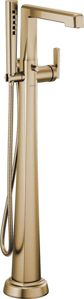 Brizo Luxe Gold Single Lever Handle Tub Filler Trim Only 