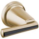 2 in. Zinc Handle Kit in Luxe Gold with Black Crystal