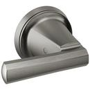 Wall Mount Tub Filler Lever Handle Kit in Luxe Steel