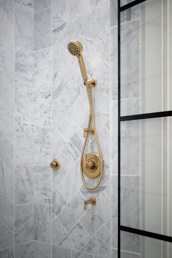 Brizo Luxe Gold Single Handle Bathtub & Shower Faucet (Trim Only) 