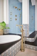 Brizo Luxe Gold Single Handle Bathtub & Shower Faucet (Trim Only) 