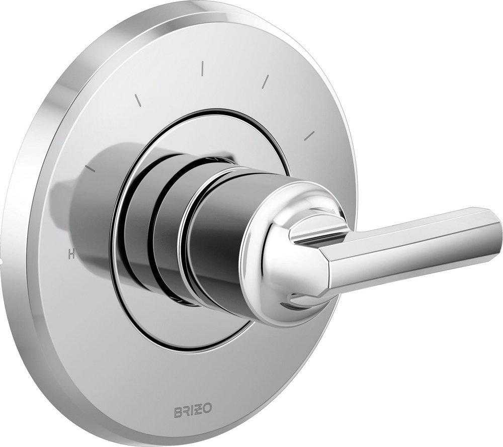 Brizo Chrome Single Handle Bathtub & Shower Faucet (Trim Only) 