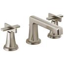 Brizo Luxe Nickel Widespread Bathroom Sink Faucet (Handles Sold Separately) 
