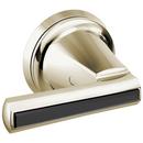 3-3/4 in. Zinc Handle Kit in Polished Nickel with Black Crystal