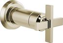 Brizo Polished Nickel Single Handle Bathtub & Shower Faucet (Trim Only) 