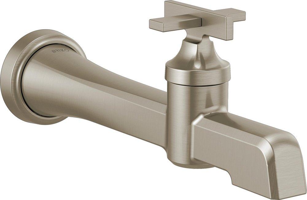 Brizo Luxe Nickel BRIZO LEVOIR: Single Handle Bathroom Sink Faucet 