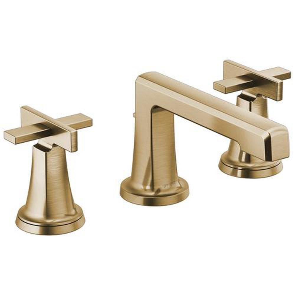 Brizo Luxe Gold Widespread Bathroom Sink Faucet (Handles Sold Separately) 