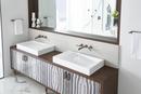 Brizo Luxe Steel Widespread Bathroom Sink Faucet (Handles Sold Separately) 