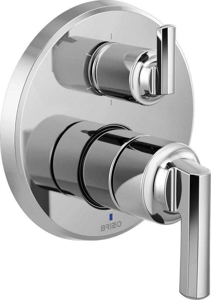 Brizo Chrome Two Handle Bathtub & Shower Faucet (Trim Only) 
