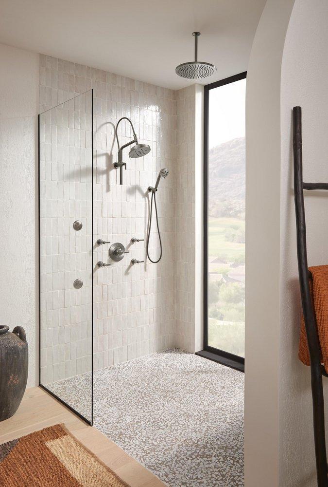 Brizo Luxe Steel BRIZO LEVOIR: HYDRACHOICE TOUCH-CLEAN SPRAY HEAD 