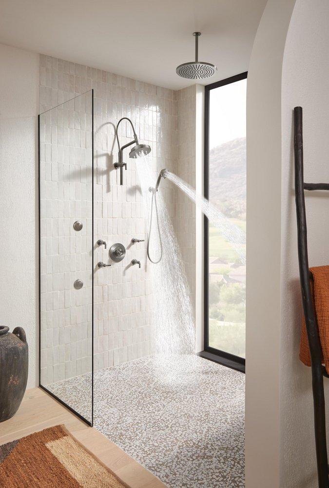 Brizo Luxe Steel BRIZO LEVOIR: HYDRACHOICE TOUCH-CLEAN SPRAY HEAD 