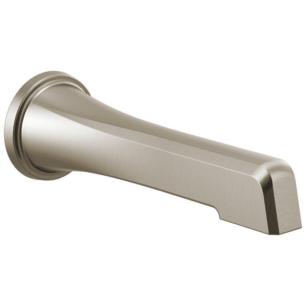 Brizo Luxe Nickel Brass Non-diverter Tub Spout 