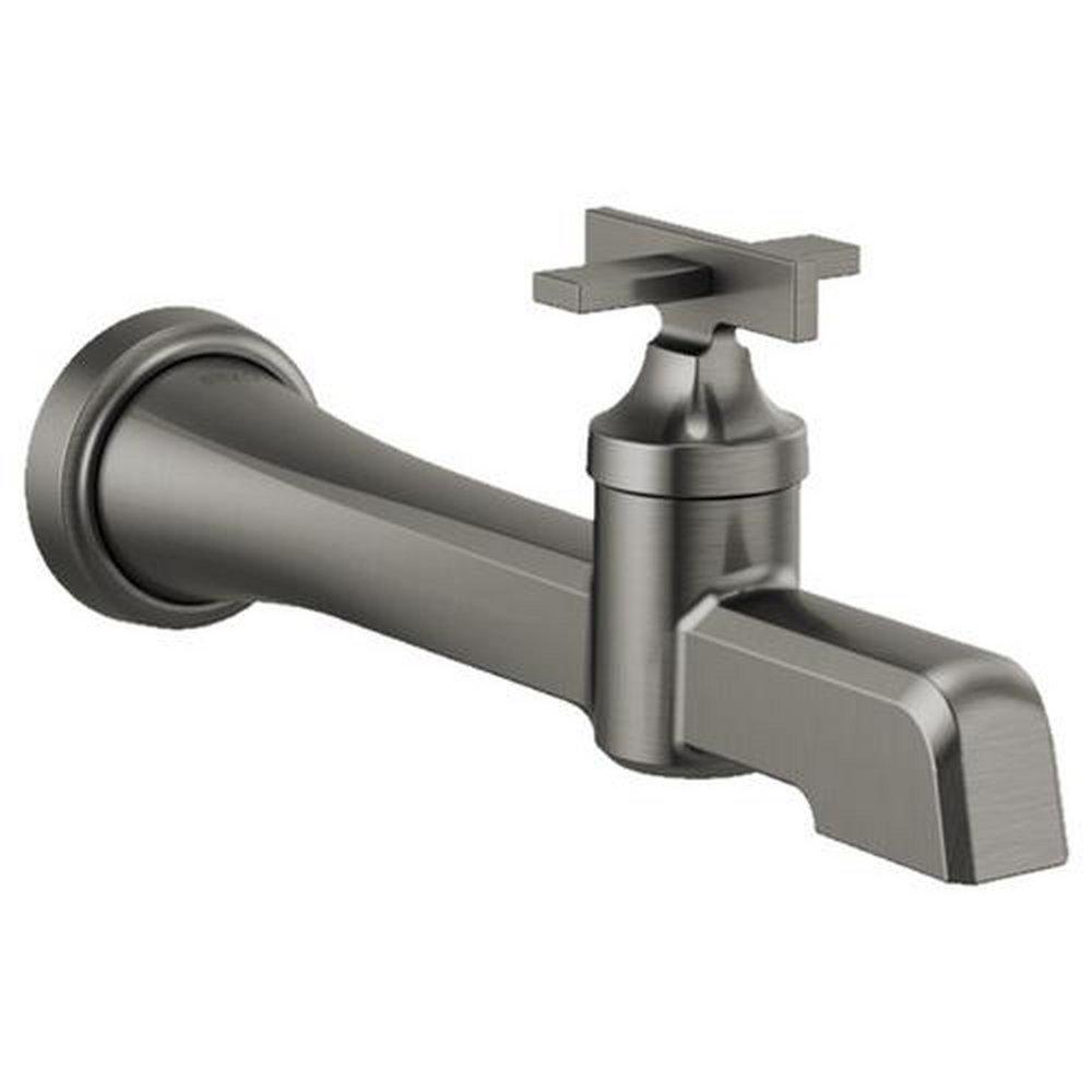 Brizo Luxe Steel Single Handle Wall Mount Bathroom Sink Faucet 