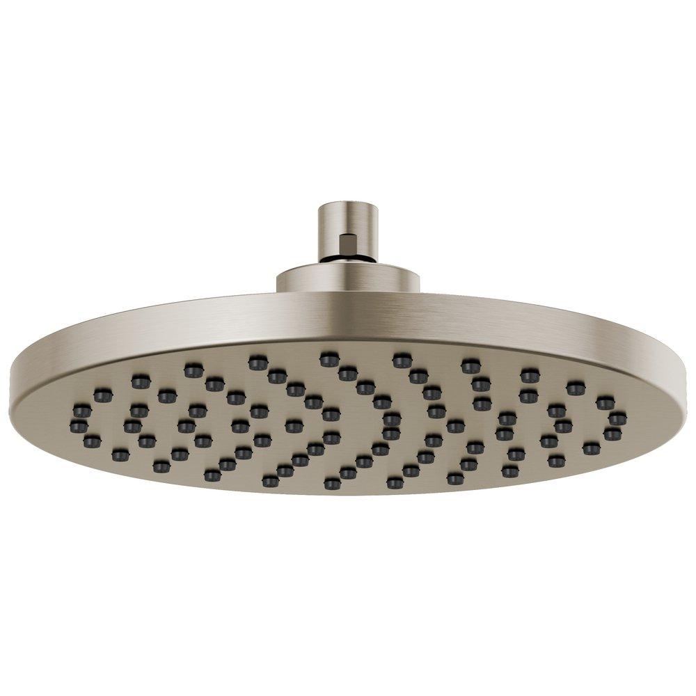 Brizo Luxe Nickel Single Function Full Spray Showerhead 