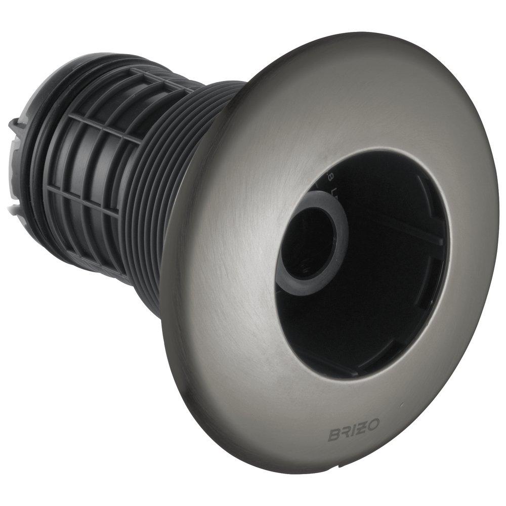 Brizo Luxe Steel BRIZO LEVOIR: HYDRACHOICE MAX ROUND TRIM 