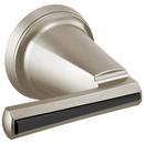2 in. Zinc Handle Kit in Luxe Nickel with Black Crystal
