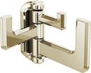 Brizo Polished Nickel 3-Hook Robe Hook 