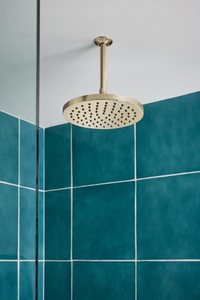 Brizo Polished Nickel Single Function Full Spray Showerhead 