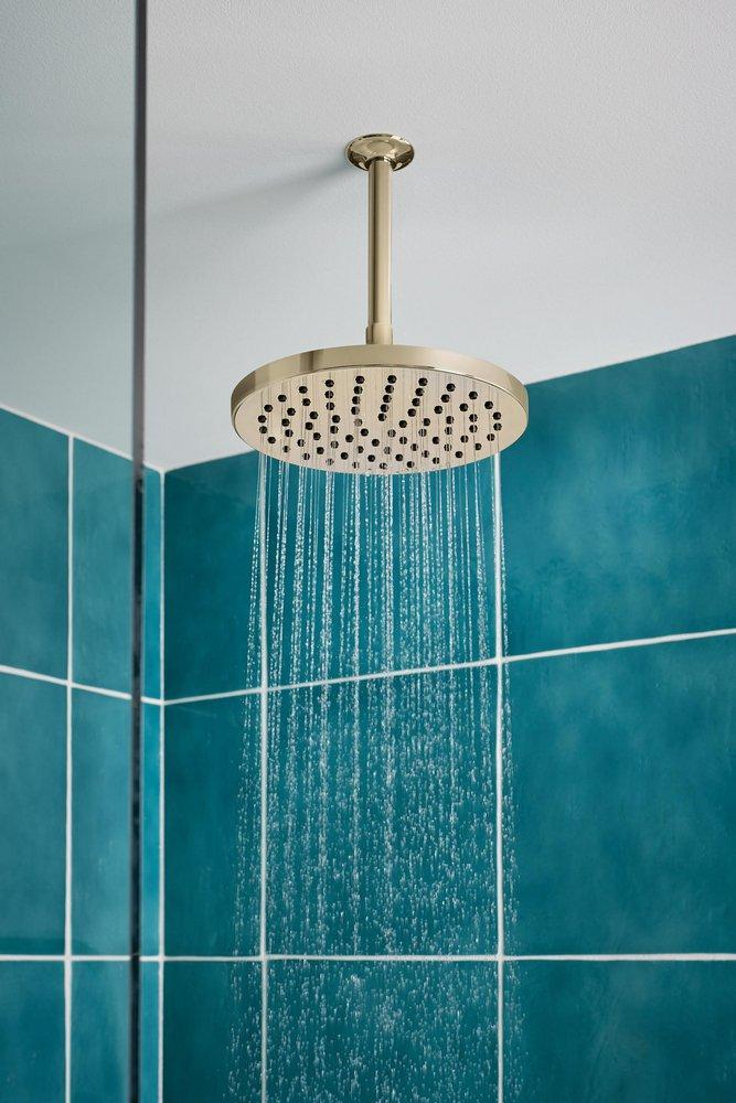 Brizo Polished Nickel Single Function Full Spray Showerhead 