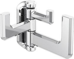3-Hook Robe Hook in Chrome