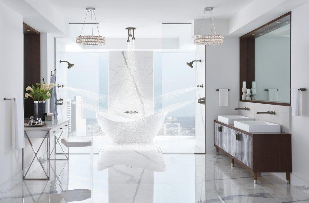 Brizo Luxe Steel Wall Mount Filler (Trim Only) 