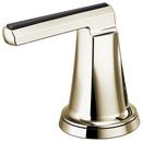 3-3/4 in. Handle Kit in Polished Nickel with Black Crystal