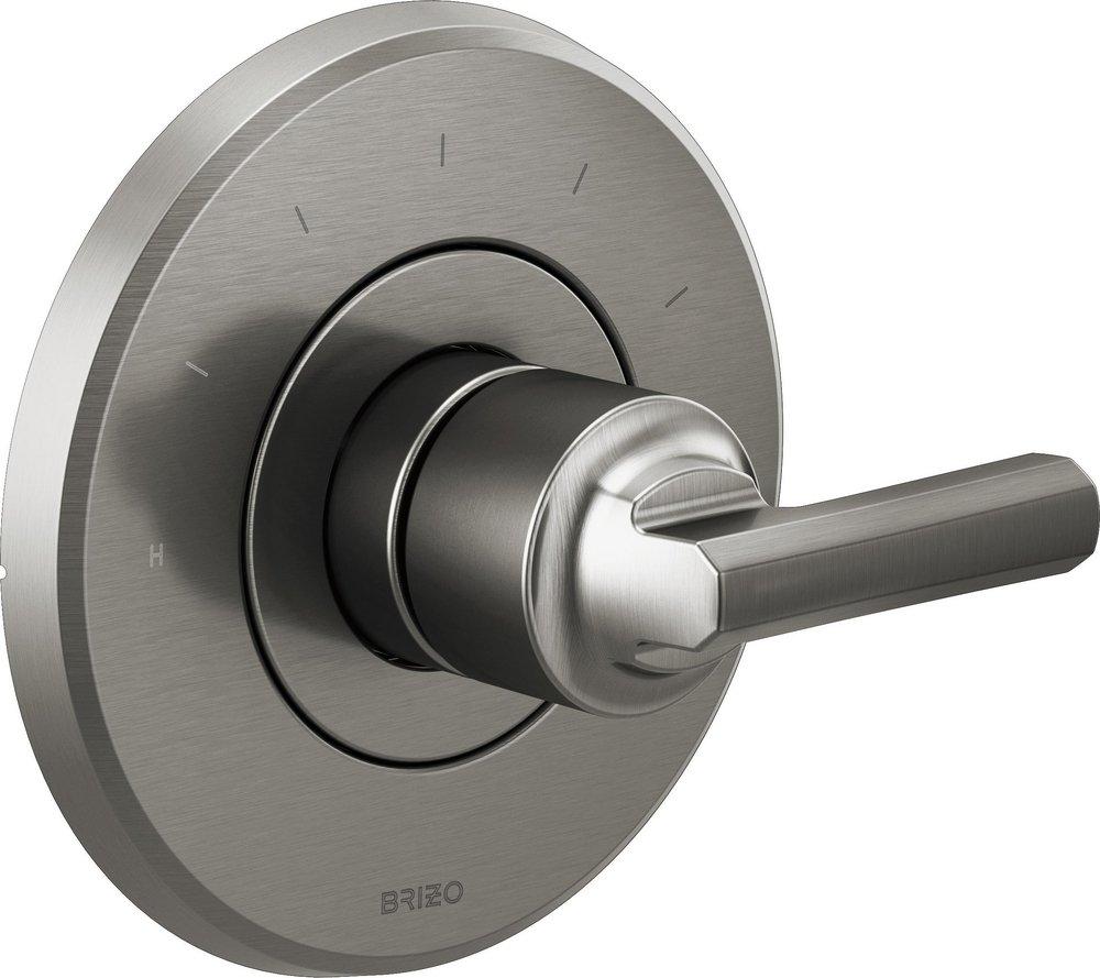 Brizo Luxe Steel Single Handle Bathtub & Shower Faucet (Trim Only) 