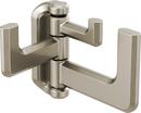 Triple Robe Hook in Luxe Nickel