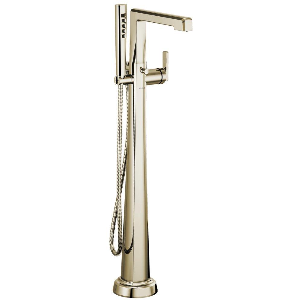 Brizo Polished Nickel Single Lever Handle Tub Filler Trim Only 