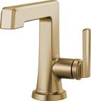 Single Handle Monoblock Bathroom Sink Faucet in Luxe Gold