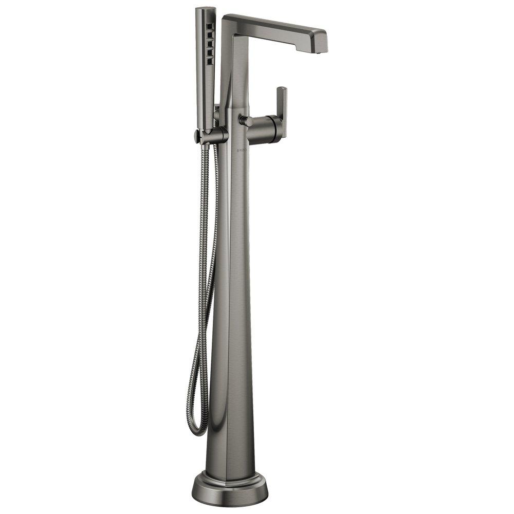 Brizo Luxe Steel Single Lever Handle Tub Filler Trim Only 