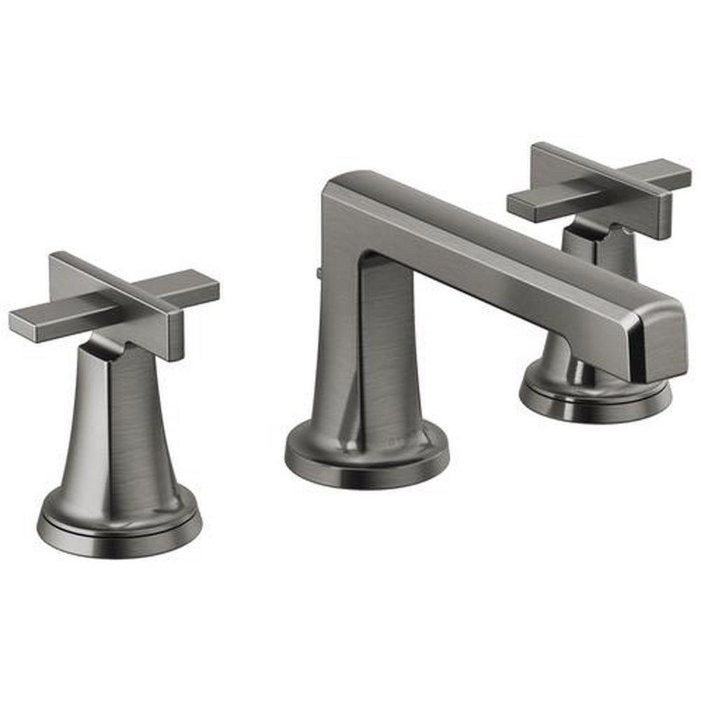 Brizo Luxe Steel Widespread Bathroom Sink Faucet (Handles Sold Separately) 