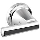 3-3/4 in. Zinc Handle Kit in Polished Chrome with Black Crystal