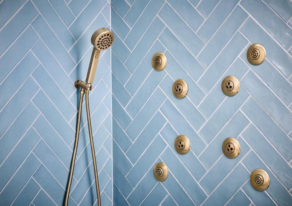 Brizo Luxe Gold Multi Function Hand Shower 