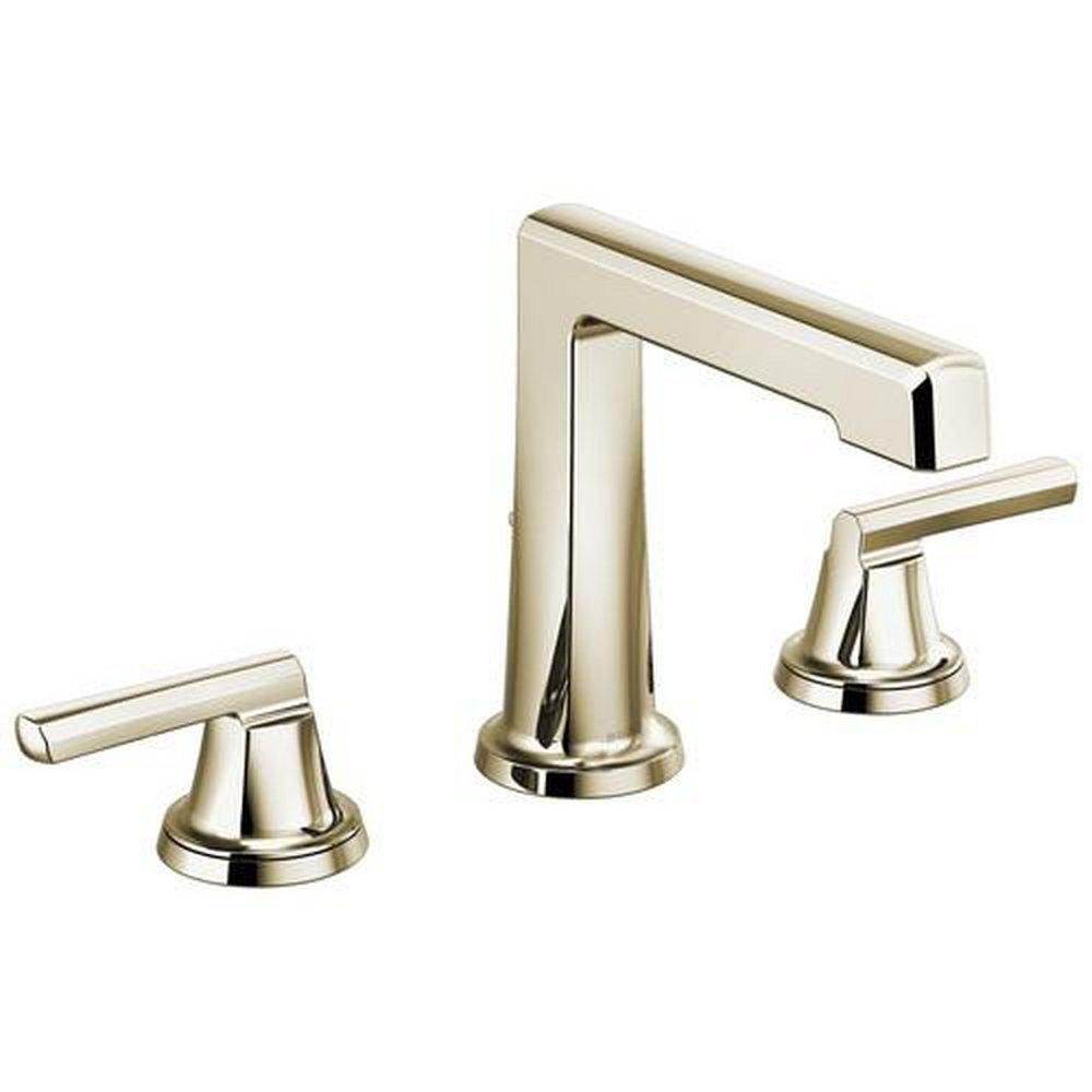 Brizo Polished Nickel Widespread Bathroom Sink Faucet (Handles Sold Separately) 