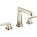 Brizo Polished Nickel Widespread Bathroom Sink Faucet (Handles Sold Separately) 