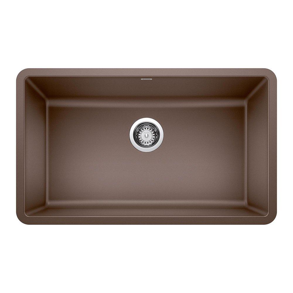 BLANCO Café 30 x 18 in. No Hole Composite Single Bowl Undermount Kitchen Sink 