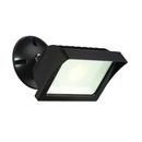 6-3/25 in. 20W 120V 1-Light Integrated LED Adjustable Single Head Flood Light in Bronze