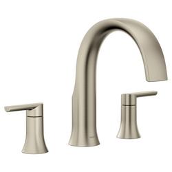 Two Handle Roman Tub Faucet in Brushed Nickel (Trim Only)
