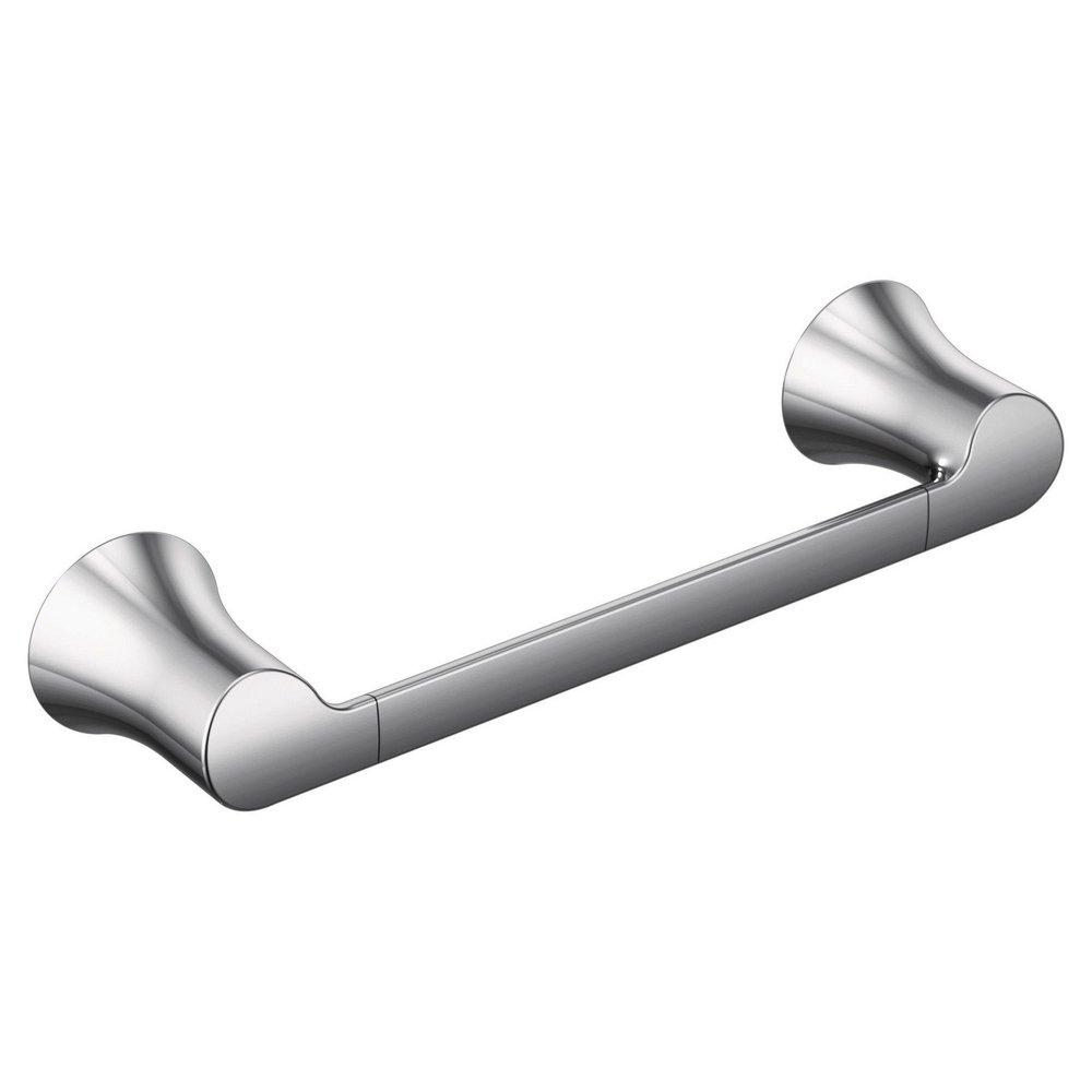 Creative Specialties International Polished Chrome 9 in. Zinc and Stainless Steel Hand Towel Bar 
