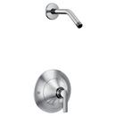 2.5 gpm Single Lever Handle Shower Faucet Trim Only in Polished Chrome