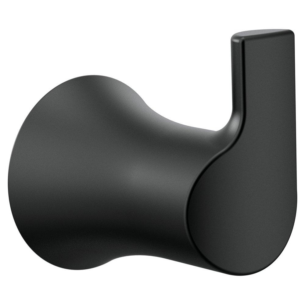Moen Matte Black 1 Robe Hook 