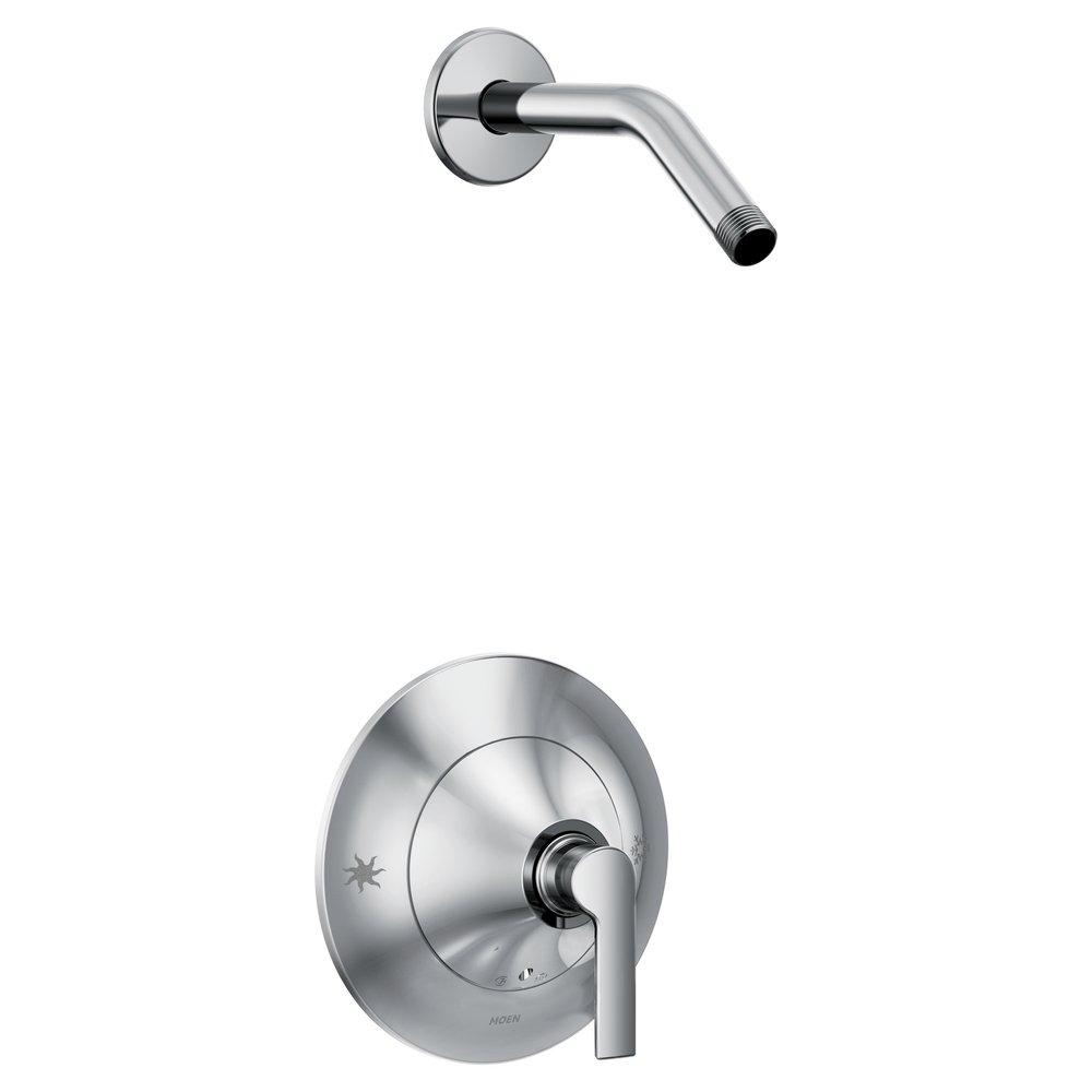 Moen Polished Chrome Single Lever Handle Shower Faucet Trim Only 